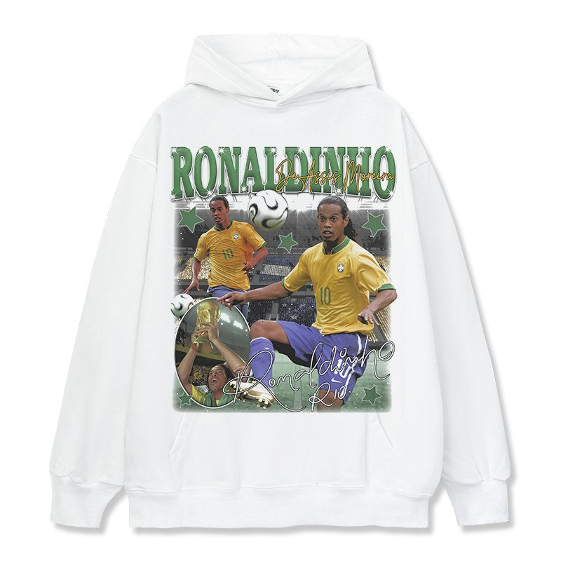 RONALDINHO VINTAGE HOODIE · GOLDEN BOOT