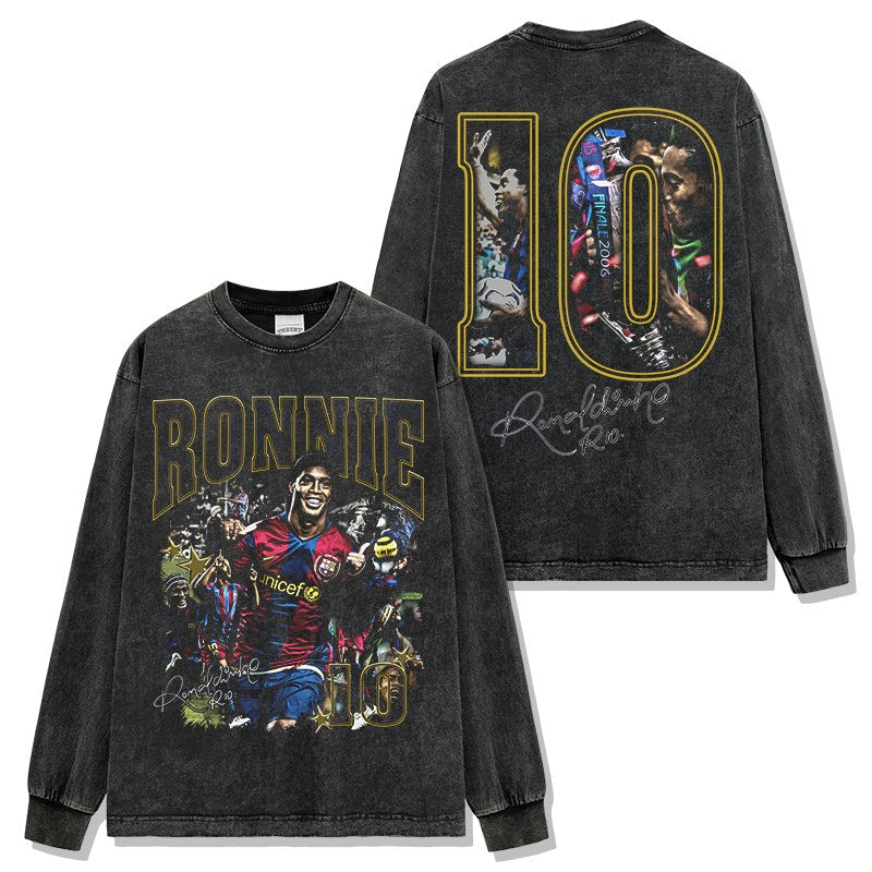 RONALDINHO LONG SLEEVE · NIGHT GAME