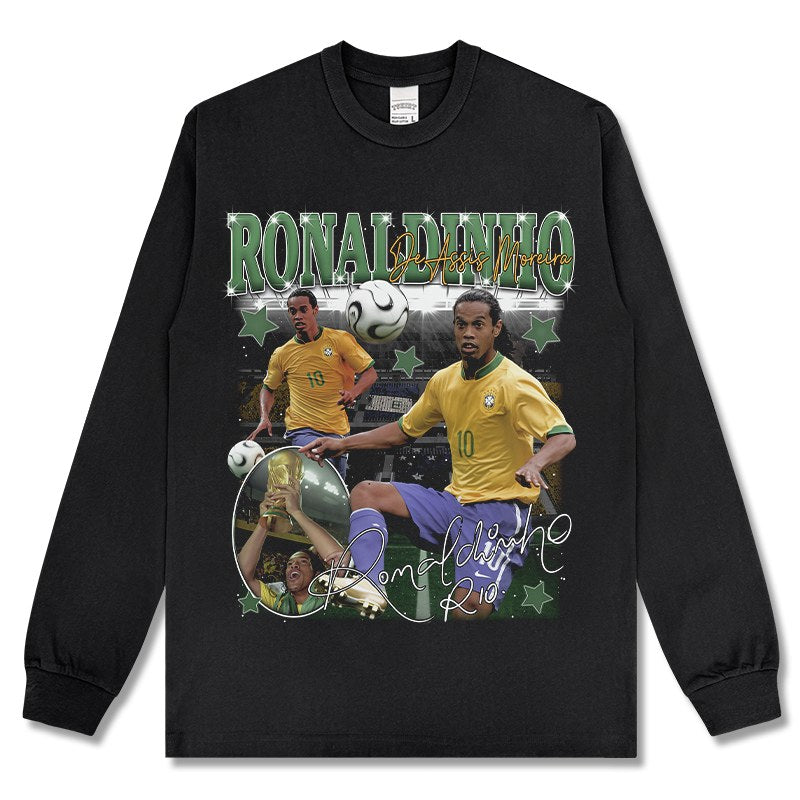 RONALDINHO LONG SLEEVE · GOLDEN BOOT
