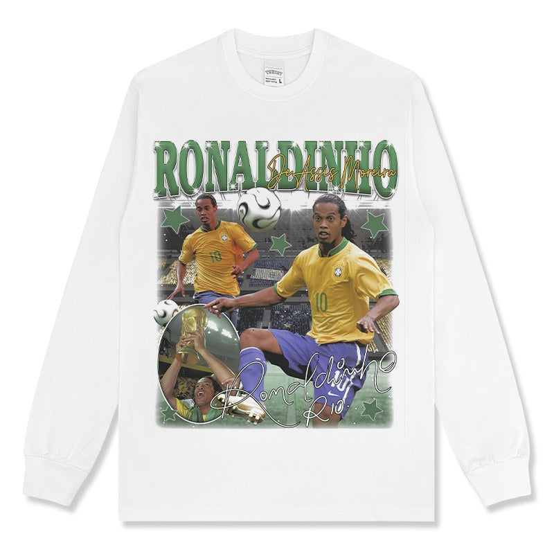 RONALDINHO LONG SLEEVE · GOLDEN BOOT