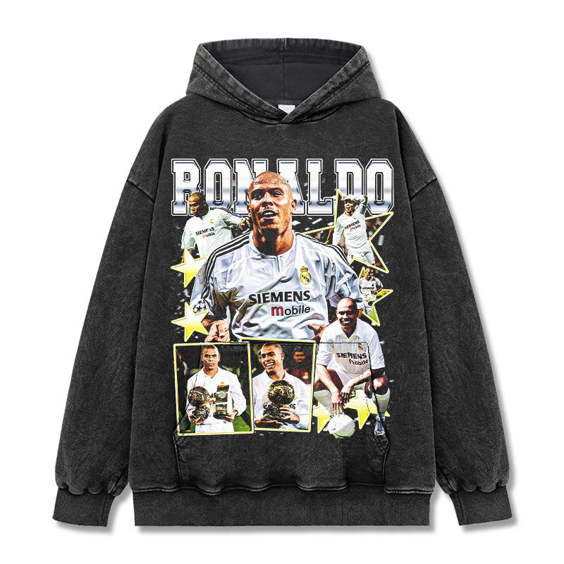 RONALDO NAZÁRIO VINTAGE HOODIE · GOLDEN BOOT