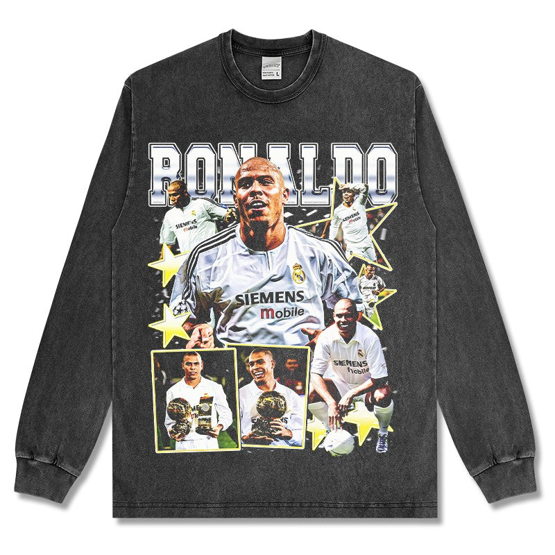 RONALDO NAZÁRIO LONG SLEEVE · GOLDEN BOOT