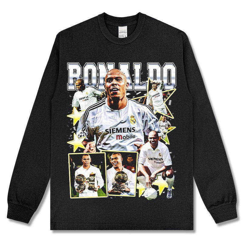 RONALDO NAZÁRIO LONG SLEEVE · GOLDEN BOOT