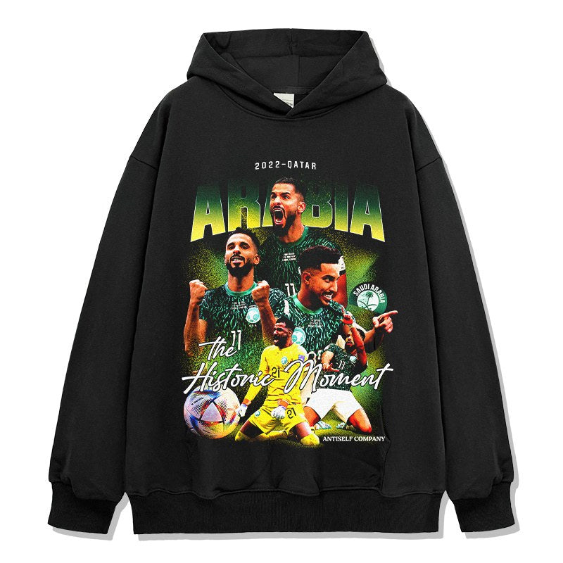 SAUDI ARABIA VINTAGE HOODIE · GOLDEN BOOT