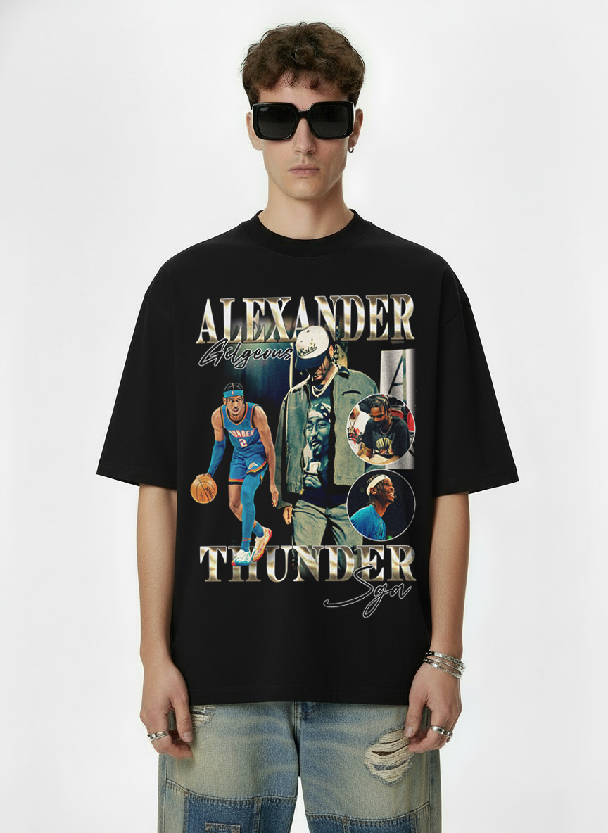SHAI GILGEOUS-ALEXANDER VINTAGE TEE · DOWNTOWN