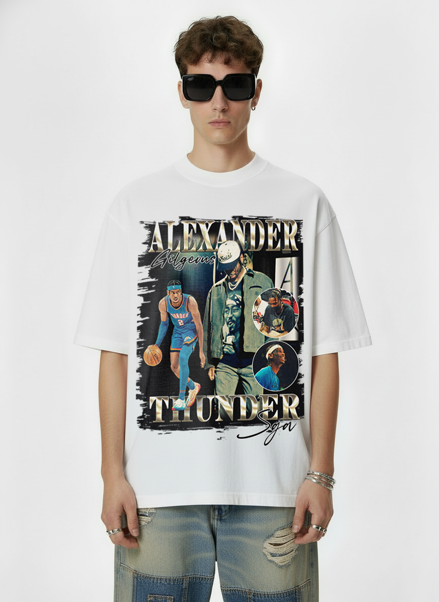 SHAI GILGEOUS-ALEXANDER VINTAGE TEE · DOWNTOWN