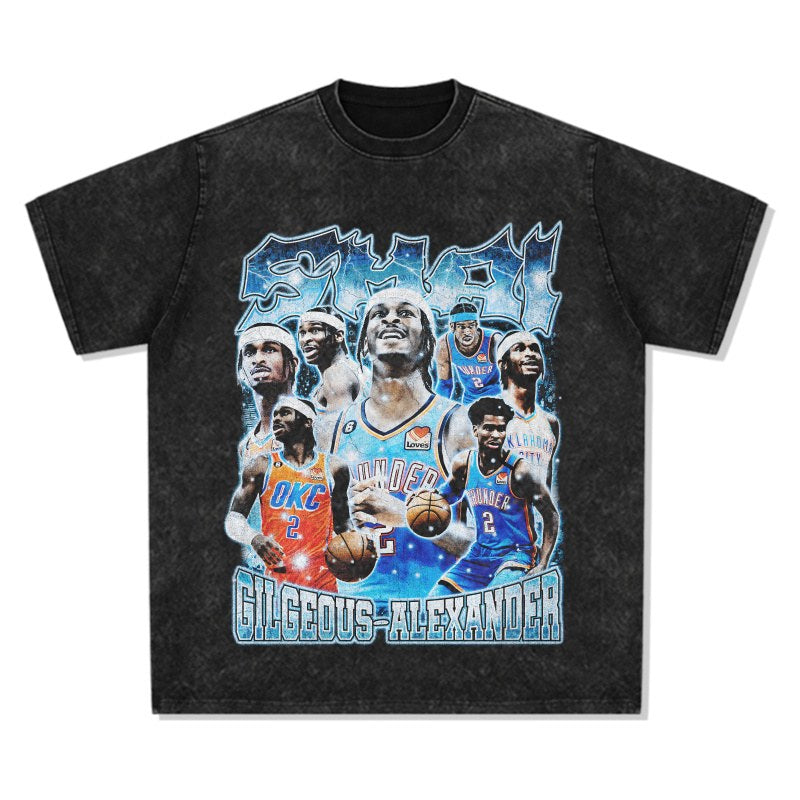 SHAI GILGEOUS-ALEXANDER VINTAGE TEE · ICE COLD