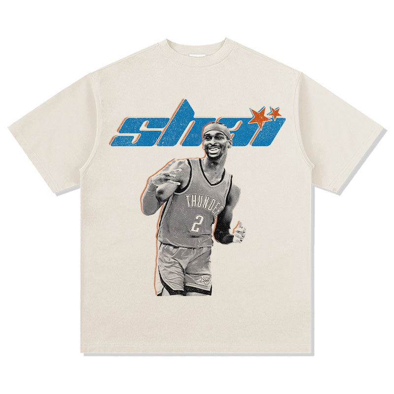 SHAI GILGEOUS-ALEXANDER VINTAGE TEE · SPLASH