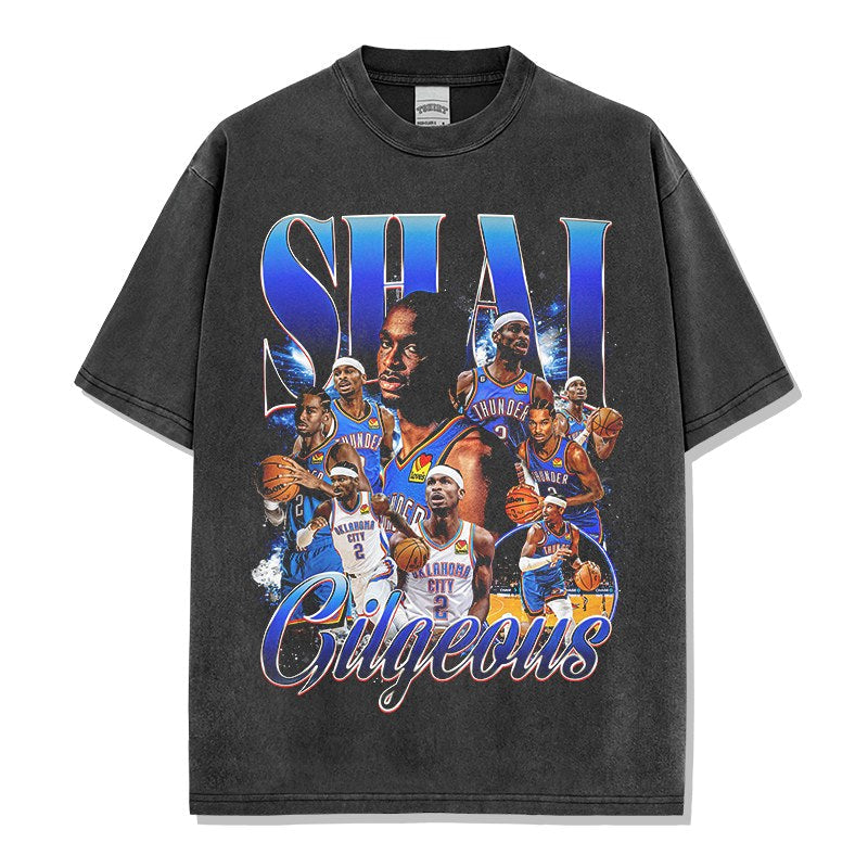 SHAI GILGEOUS-ALEXANDER VINTAGE TEE · ALLEY OOP