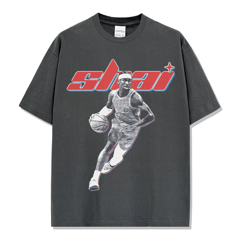 SHAI GILGEOUS-ALEXANDER VINTAGE TEE · FAST BREAK
