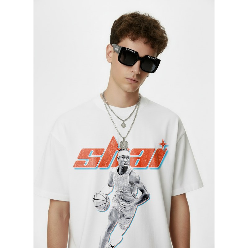 SHAI GILGEOUS-ALEXANDER VINTAGE TEE · FAST BREAK