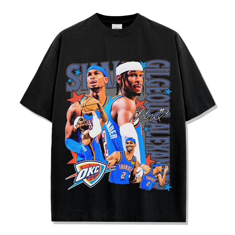 SHAI GILGEOUS-ALEXANDER VINTAGE TEE · HARDWOOD
