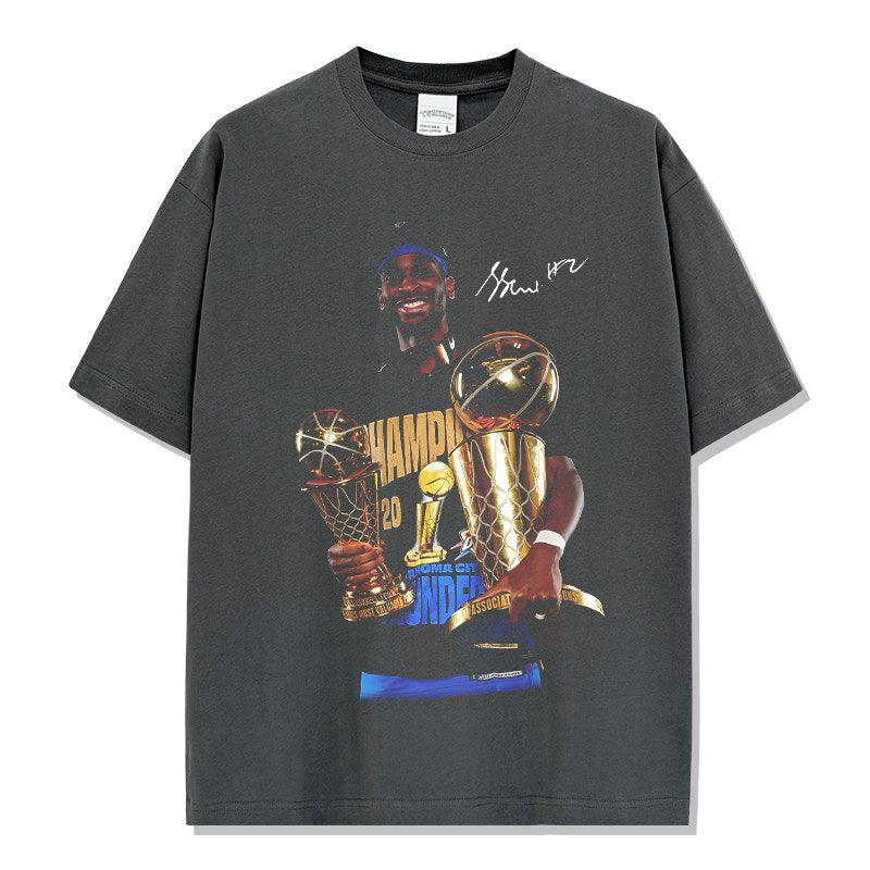 SHAI GILGEOUS-ALEXANDER VINTAGE TEE · TRIPLE DOUBLE