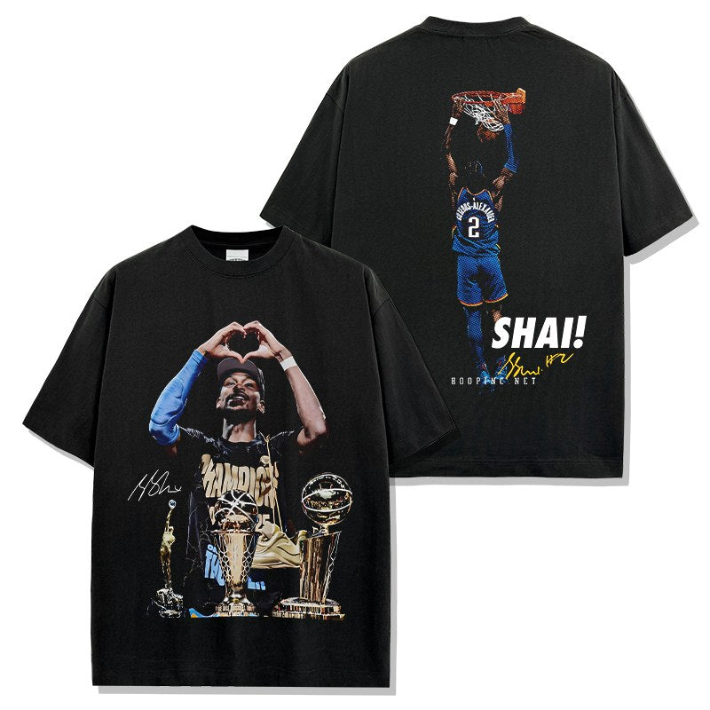 SHAI GILGEOUS-ALEXANDER VINTAGE TEE · SLAM DUNK