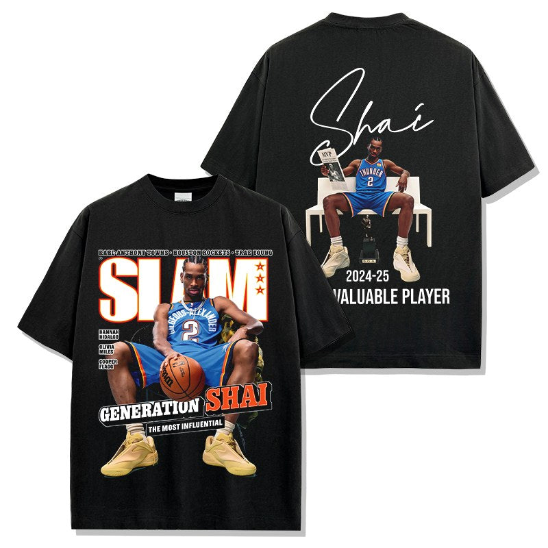 SHAI GILGEOUS-ALEXANDER VINTAGE TEE · DYNASTY