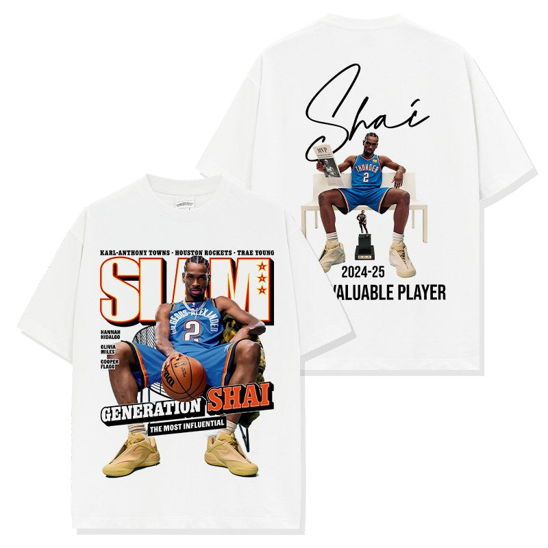 SHAI GILGEOUS-ALEXANDER VINTAGE TEE · DYNASTY