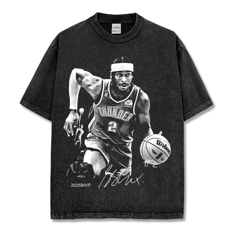 SHAI GILGEOUS-ALEXANDER VINTAGE TEE · FADEAWAY