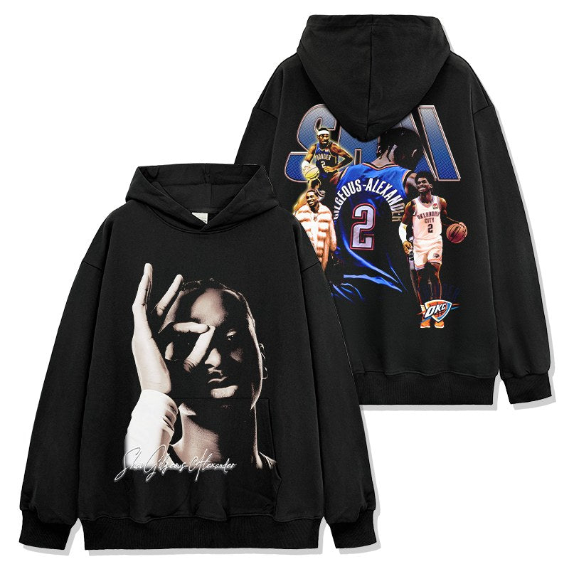 SHAI GILGEOUS-ALEXANDER VINTAGE HOODIE · NOTHING BUT NET