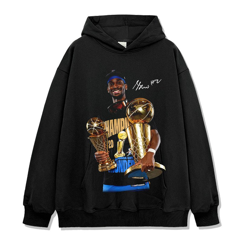 SHAI GILGEOUS-ALEXANDER VINTAGE HOODIE · TRIPLE DOUBLE