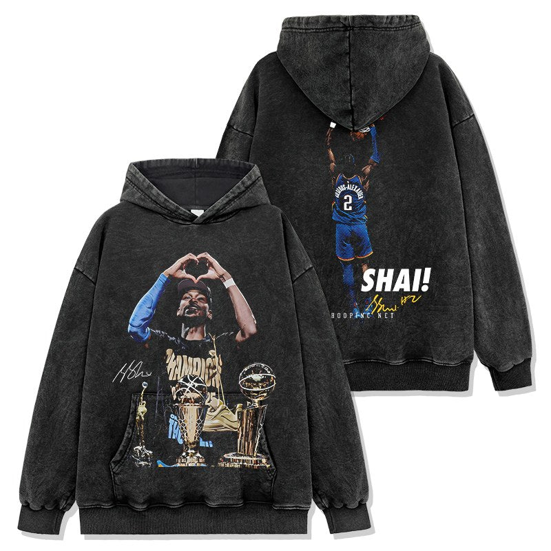 SHAI GILGEOUS-ALEXANDER VINTAGE HOODIE · SLAM DUNK