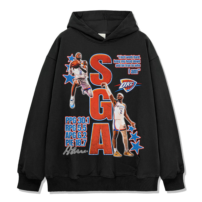 SHAI GILGEOUS-ALEXANDER VINTAGE HOODIE · BLOCK PARTY