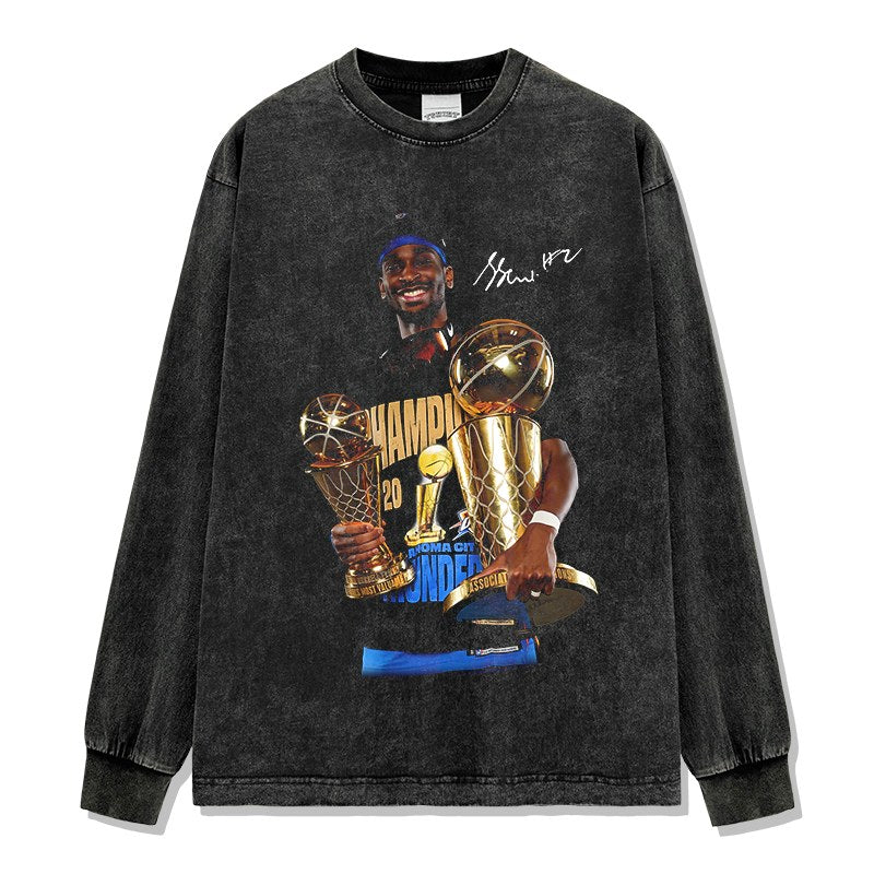 SHAI GILGEOUS-ALEXANDER LONG SLEEVE · TRIPLE DOUBLE