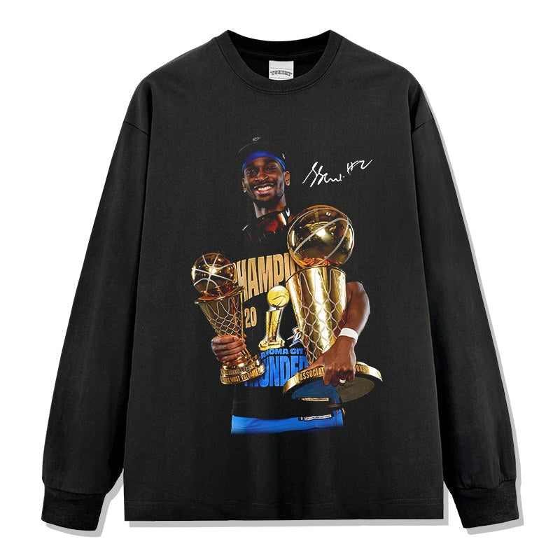 SHAI GILGEOUS-ALEXANDER LONG SLEEVE · TRIPLE DOUBLE