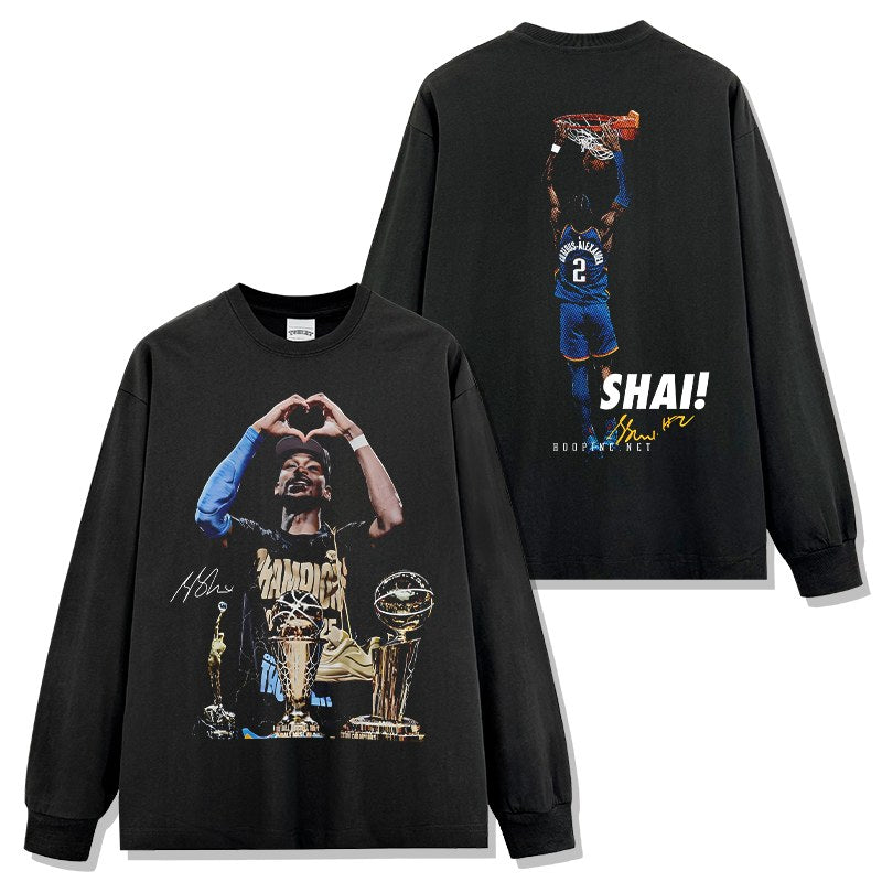 SHAI GILGEOUS-ALEXANDER LONG SLEEVE · SLAM DUNK