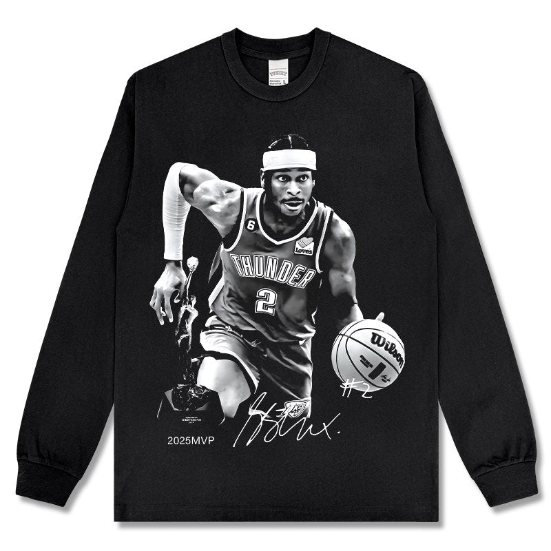 SHAI GILGEOUS-ALEXANDER LONG SLEEVE · FADEAWAY