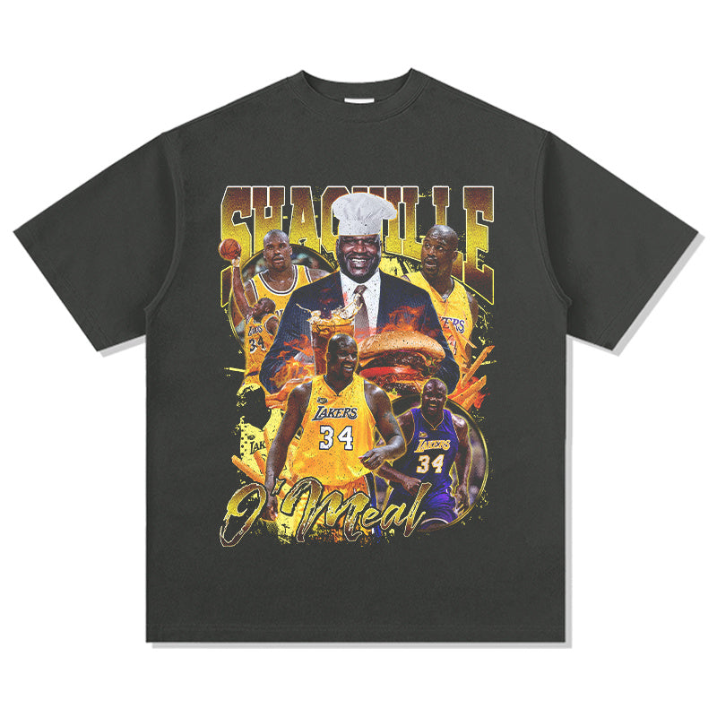 SHAQUILLE O'NEAL VINTAGE TEE · CROSSOVER