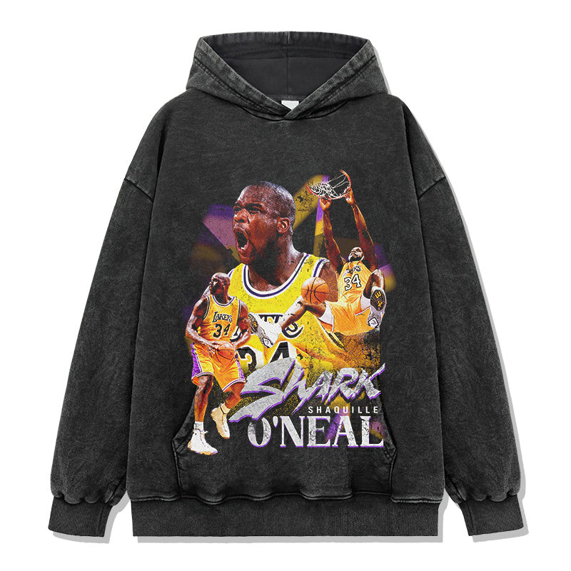 SHAQUILLE O'NEAL VINTAGE HOODIE · BUZZER BEATER
