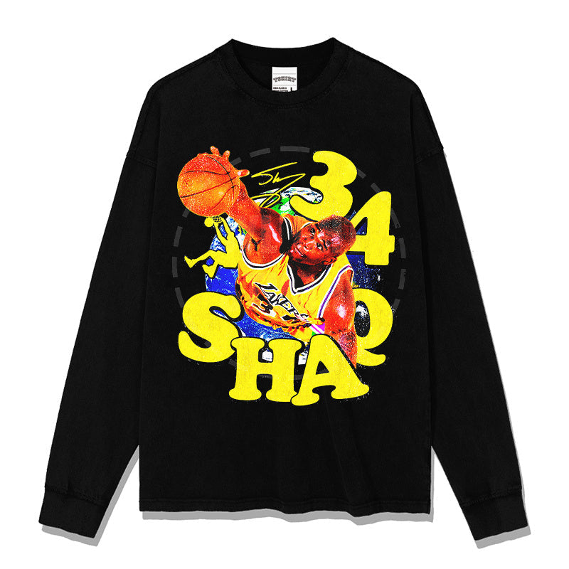 SHAQUILLE O'NEAL LONG SLEEVE · SHOWTIME