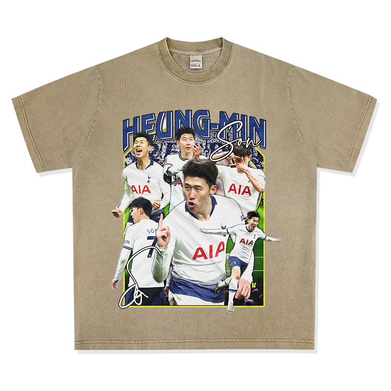 SON HEUNG-MIN VINTAGE TEE · EXTRA TIME