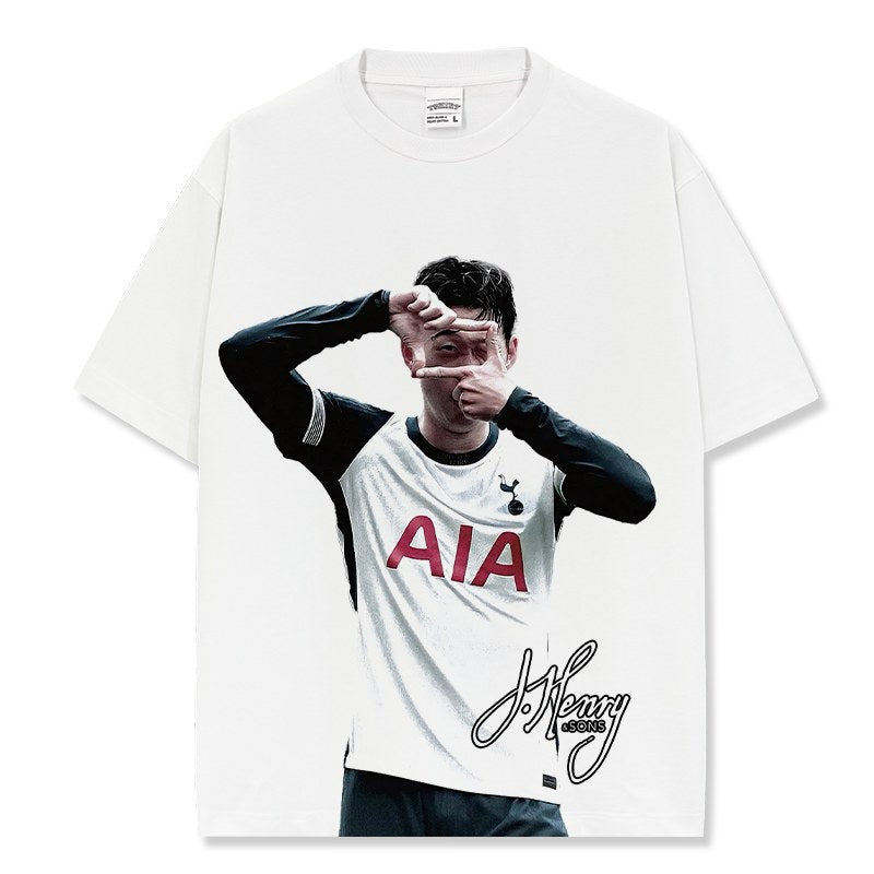 SON HEUNG-MIN VINTAGE TEE · LAST MINUTE