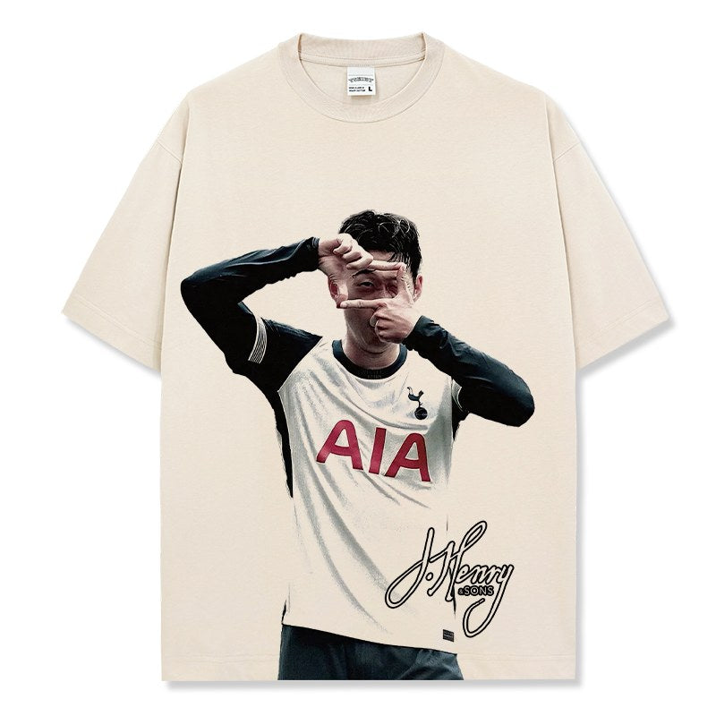 SON HEUNG-MIN VINTAGE TEE · LAST MINUTE