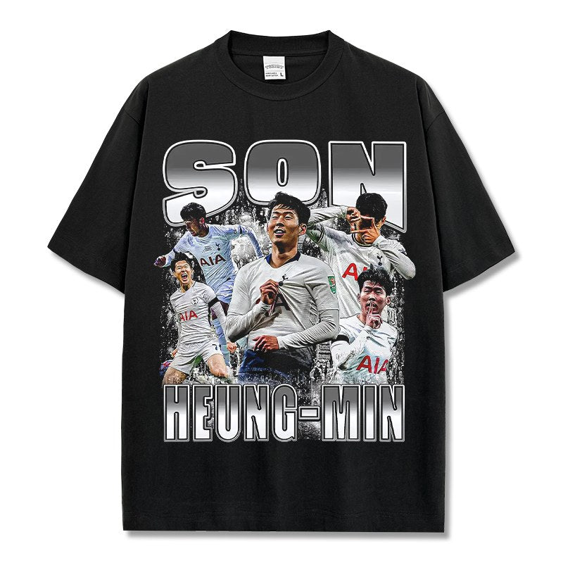 SON HEUNG-MIN VINTAGE TEE · NIGHT GAME