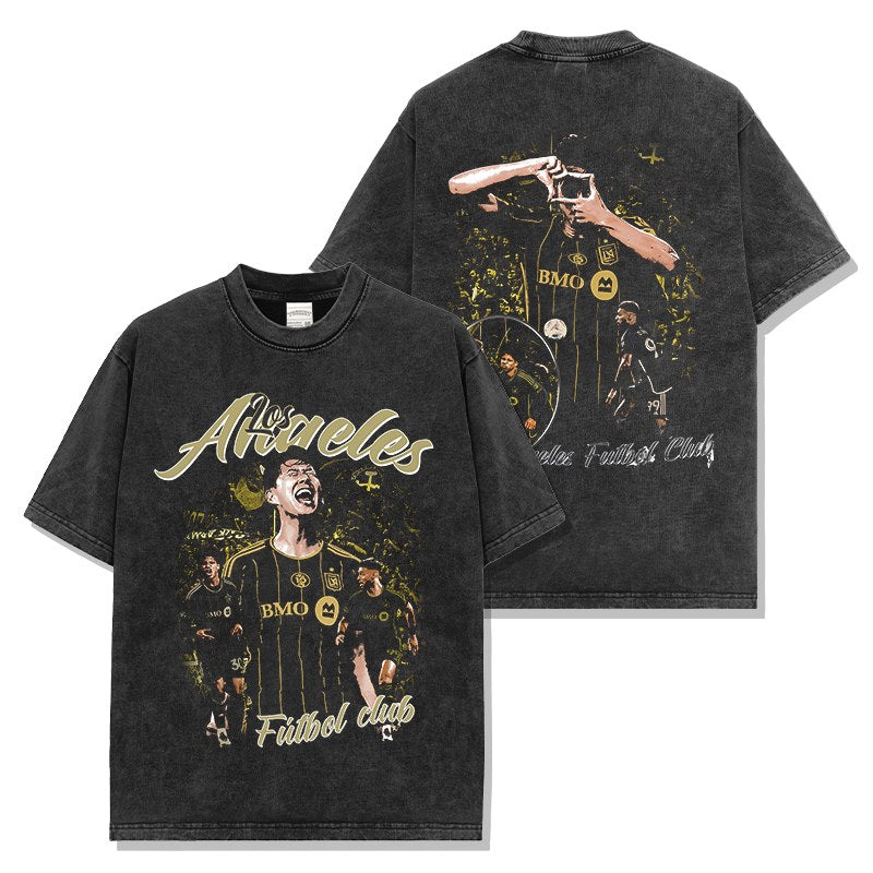 SON HEUNG-MIN VINTAGE TEE · GOLDEN BOOT