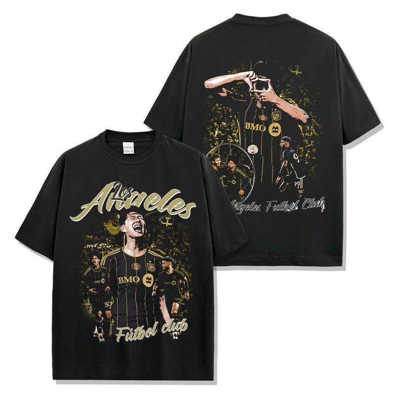 SON HEUNG-MIN VINTAGE TEE · GOLDEN BOOT