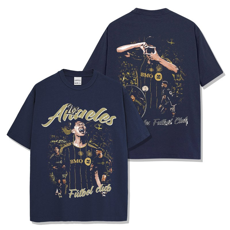 SON HEUNG-MIN VINTAGE TEE · GOLDEN BOOT