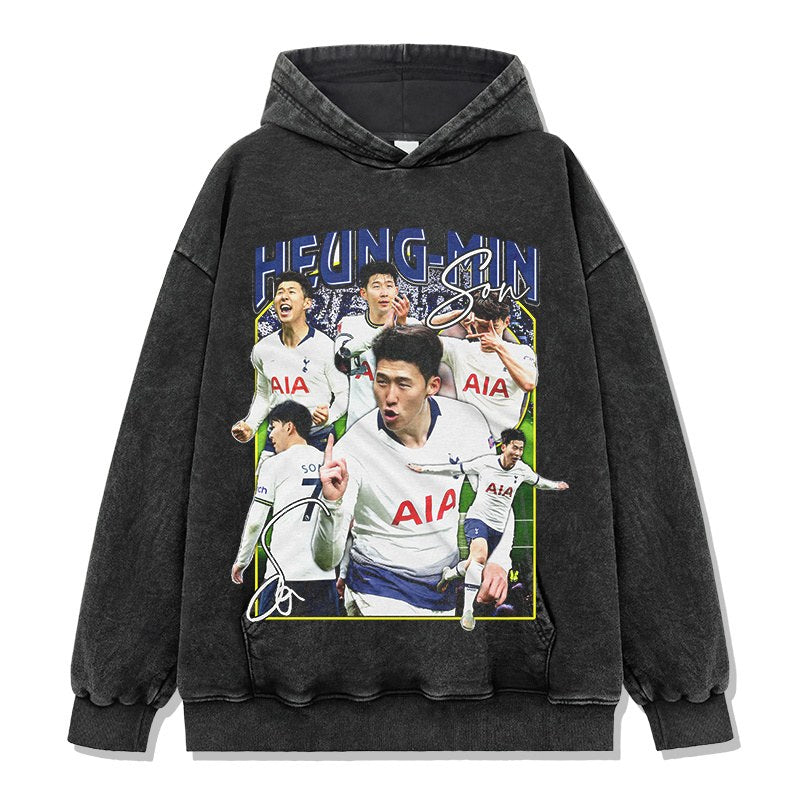 SON HEUNG-MIN VINTAGE HOODIE · EXTRA TIME