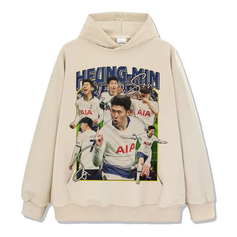 SON HEUNG-MIN VINTAGE HOODIE · EXTRA TIME