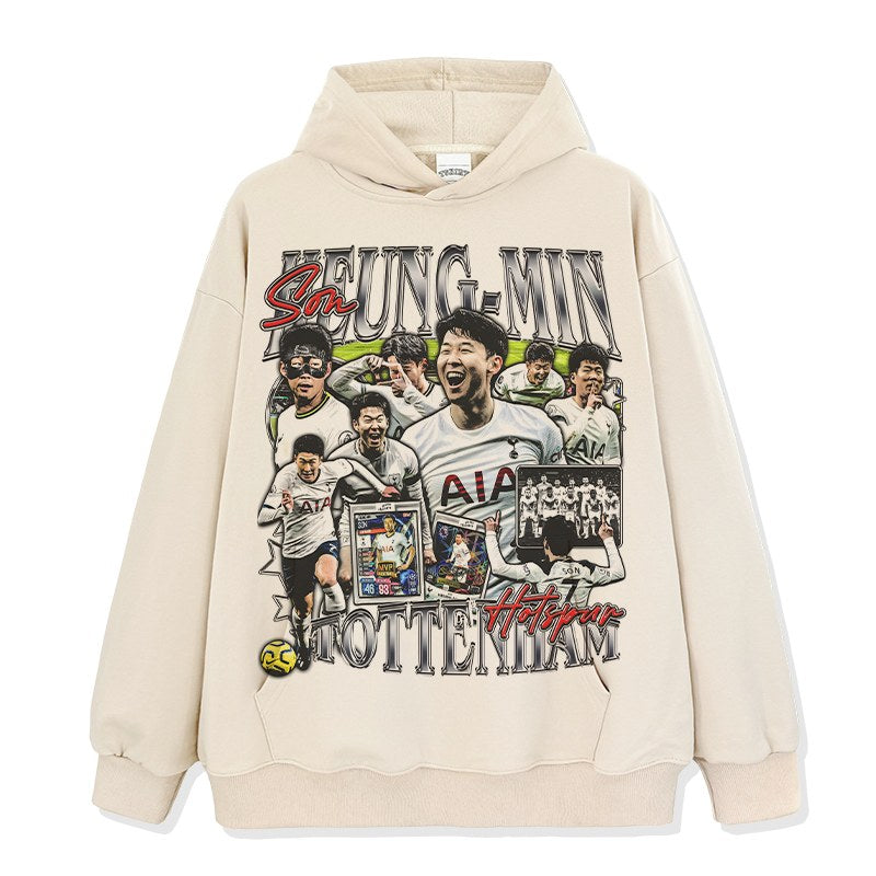 SON HEUNG-MIN VINTAGE HOODIE · FINAL WHISTLE
