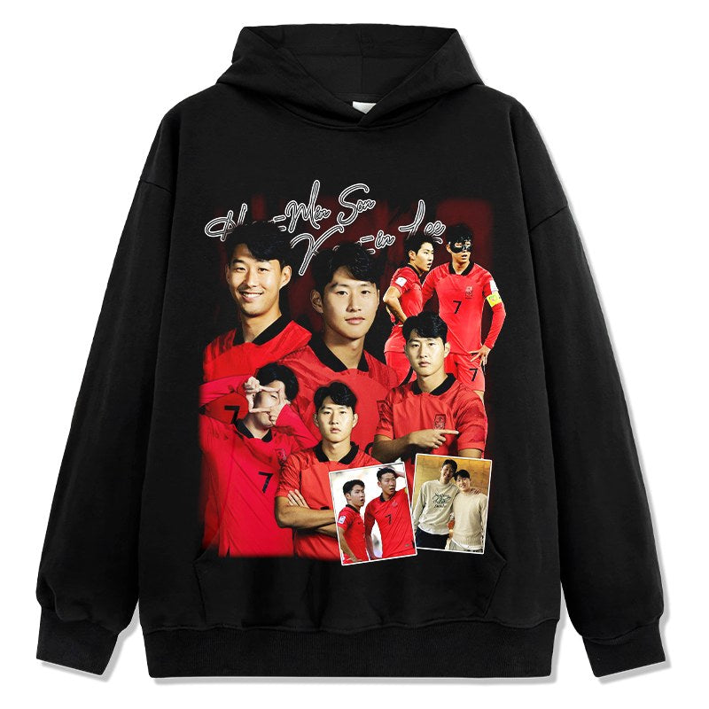 SON & LEE KANG-IN VINTAGE HOODIE · GOLDEN BOOT