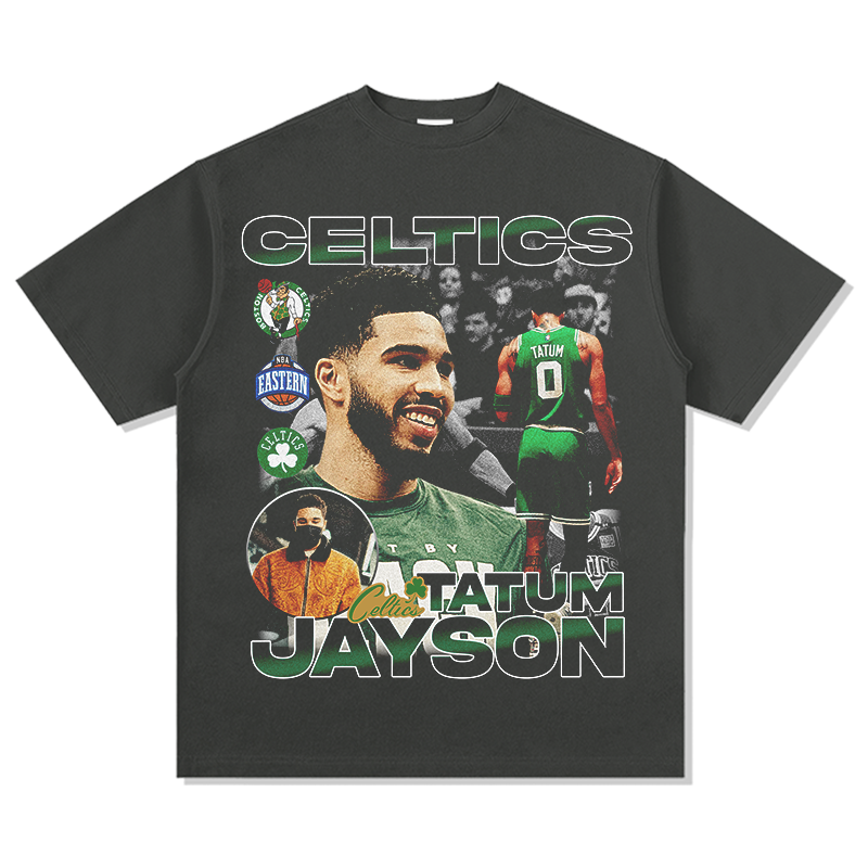 JAYSON TATUM VINTAGE TEE · FAST BREAK