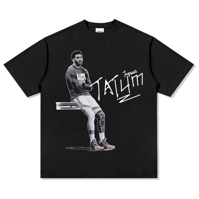 JAYSON TATUM VINTAGE TEE · NOTHING BUT NET