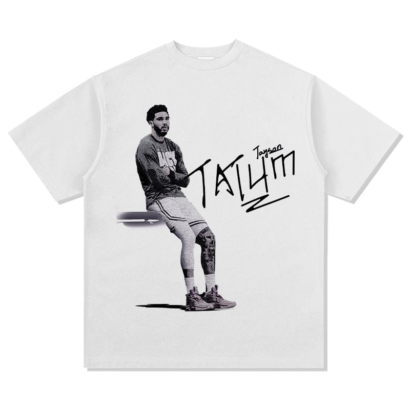 JAYSON TATUM VINTAGE TEE · NOTHING BUT NET