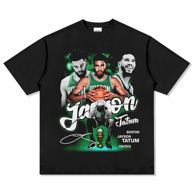 JAYSON TATUM VINTAGE TEE · ALLEY OOP