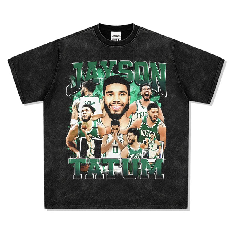 JAYSON TATUM VINTAGE TEE · AND ONE