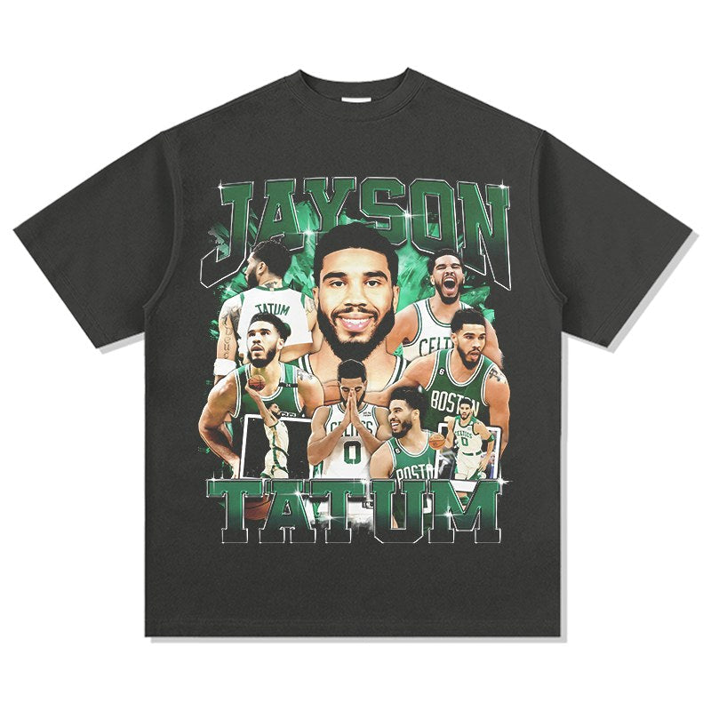 JAYSON TATUM VINTAGE TEE · AND ONE