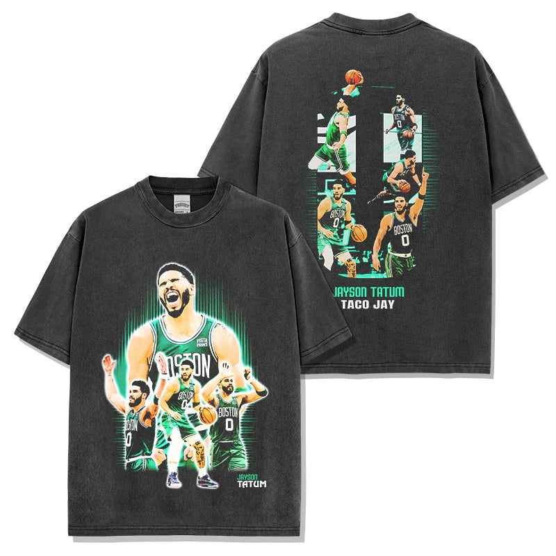 JAYSON TATUM VINTAGE TEE · DYNASTY